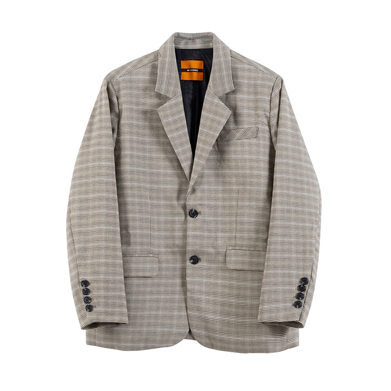 RT No. 1022 PLAID BLAZER