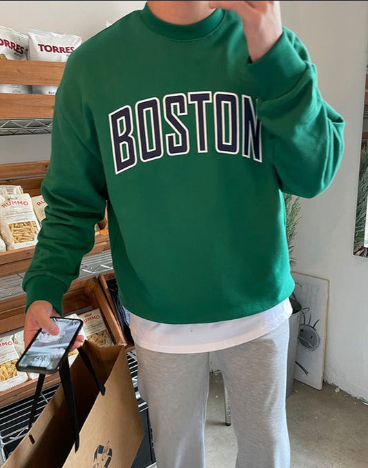 RT No. 5281 GREEN BOSTON SWEATER