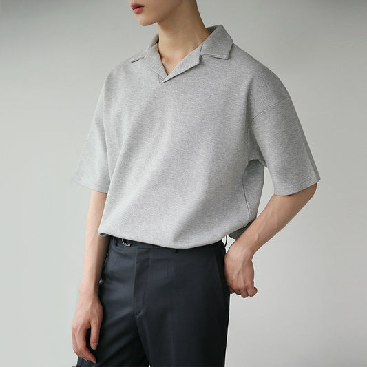 RT No. 1710 COLLAR HALF SLEEVE SHIRT