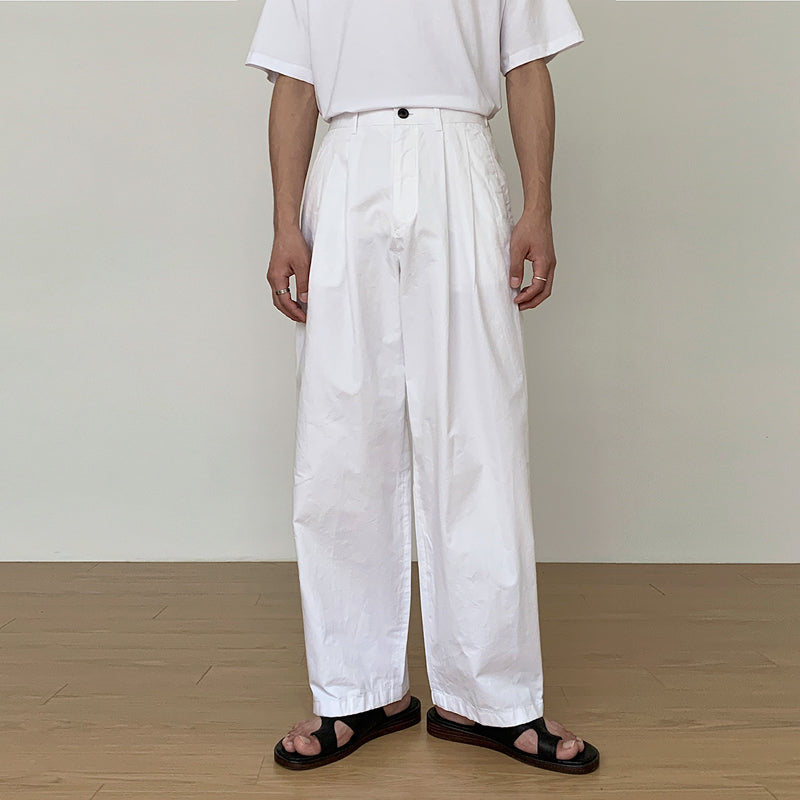 RT No. 4468 JAPANESE ESSENTIALS WIDE DRAPE PANTS