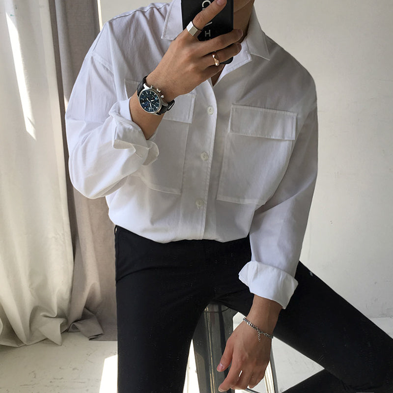 RT No. 2813 POCKET COLLAR SHIRT