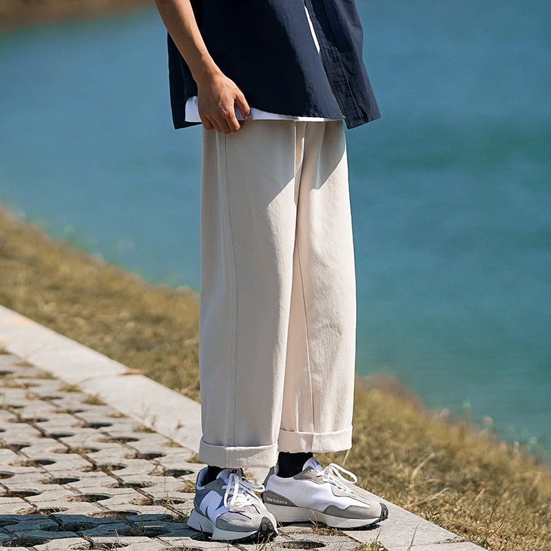 RT No. 5154 CASUAL ESSENTIALS STRAIGHT WIDE PANTS