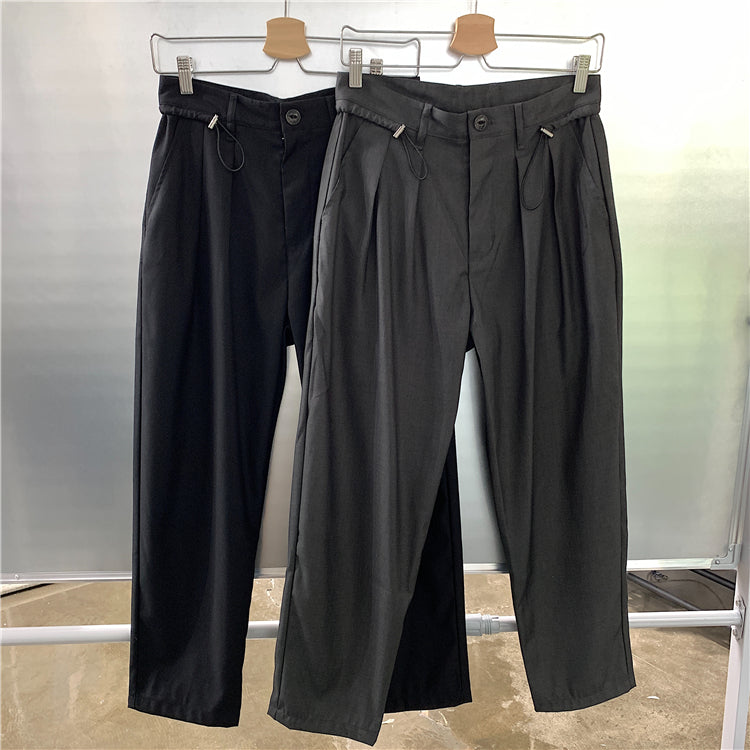 RT No. 2248 PULL WAIST STRAIGHT SUIT PANTS