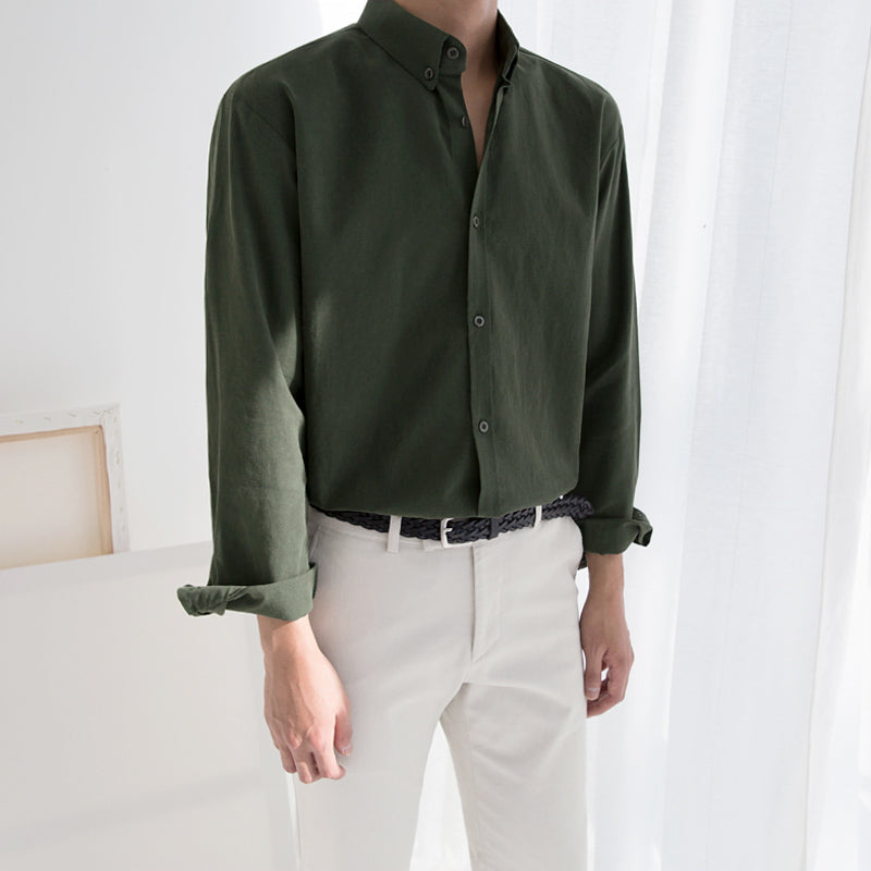 RT No. 2183 COLLAR BUTTON UP SHIRT