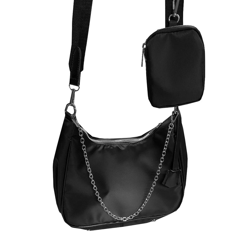 CHAIN SHOULDER MESSENGER BAG