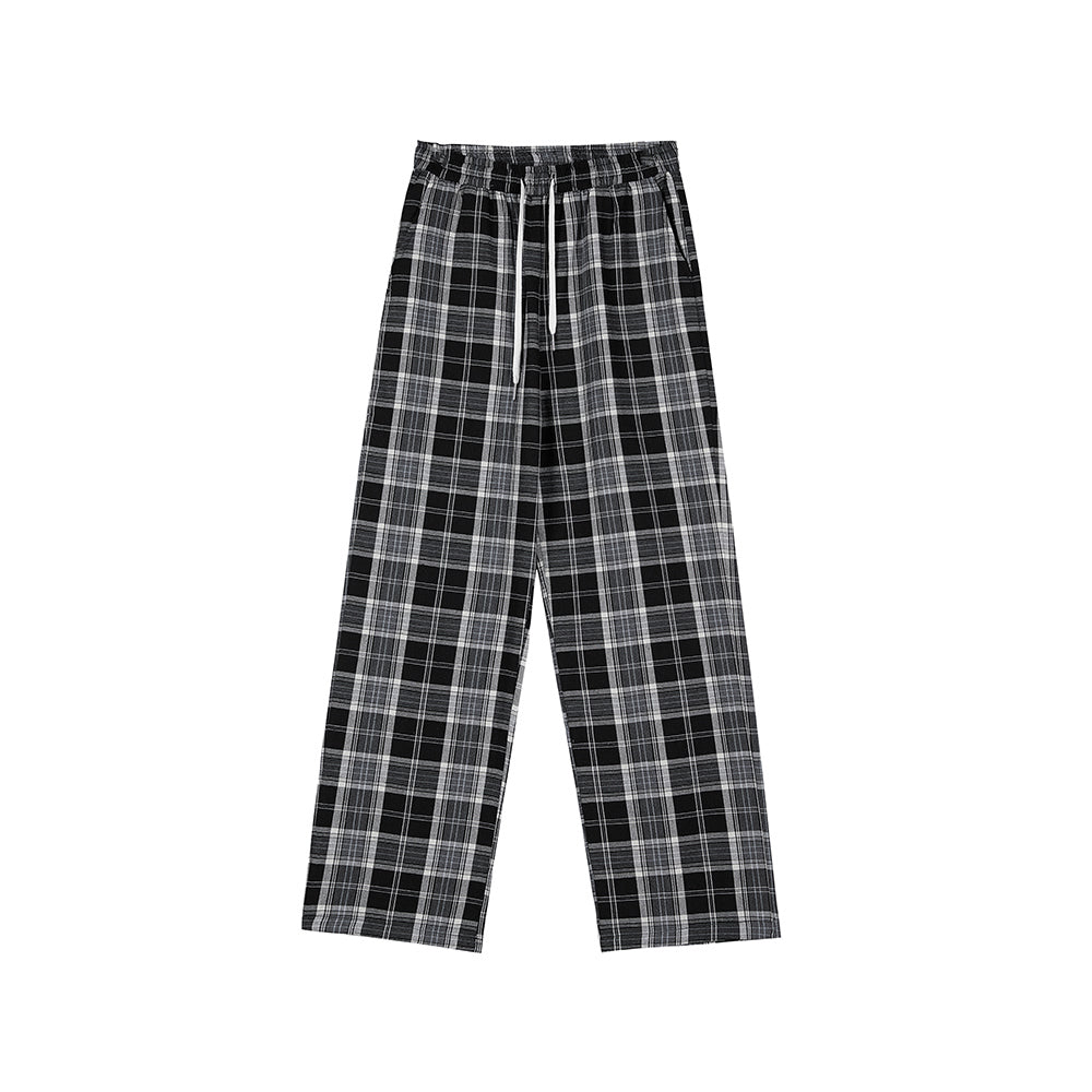 RT No. 2715 WIDE PLAID PANTS