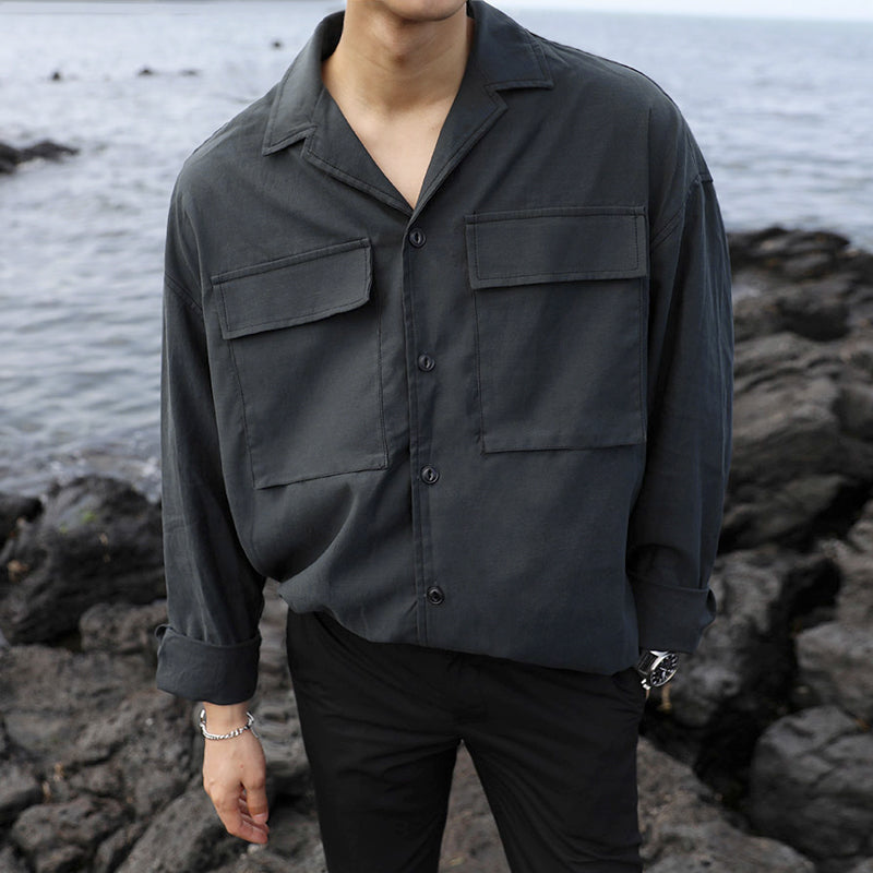 RT No. 2813 POCKET COLLAR SHIRT