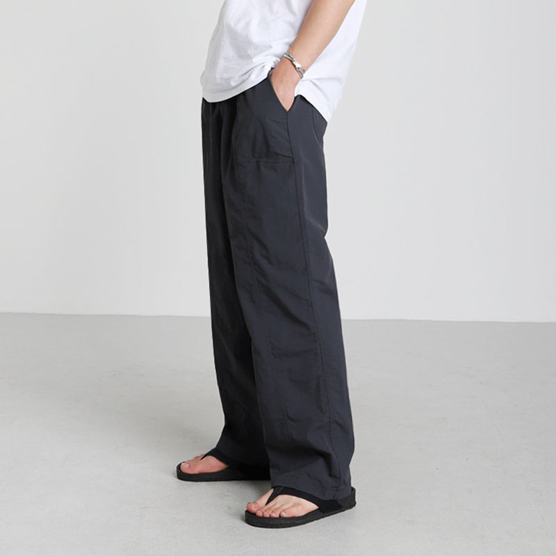 RT No. 4505 JAPANESE STYLE WIDE STRAIGHT PANTS