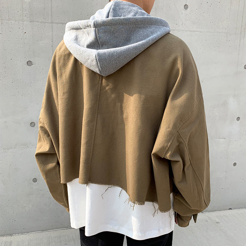 RT No. 3019 CROPPED HOODED JK