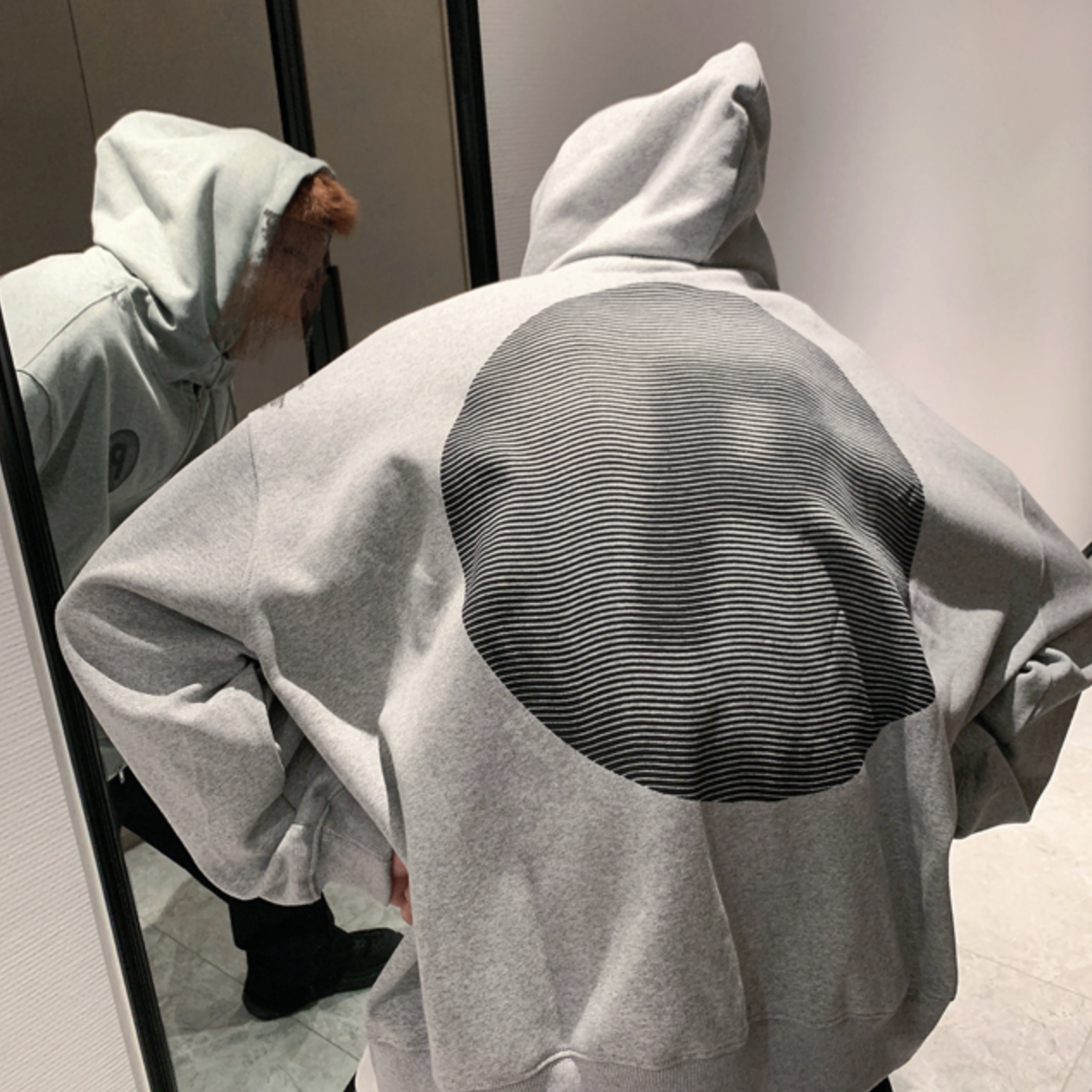 RT No. 5456 CIRCLE ZIP-UP HOODIE