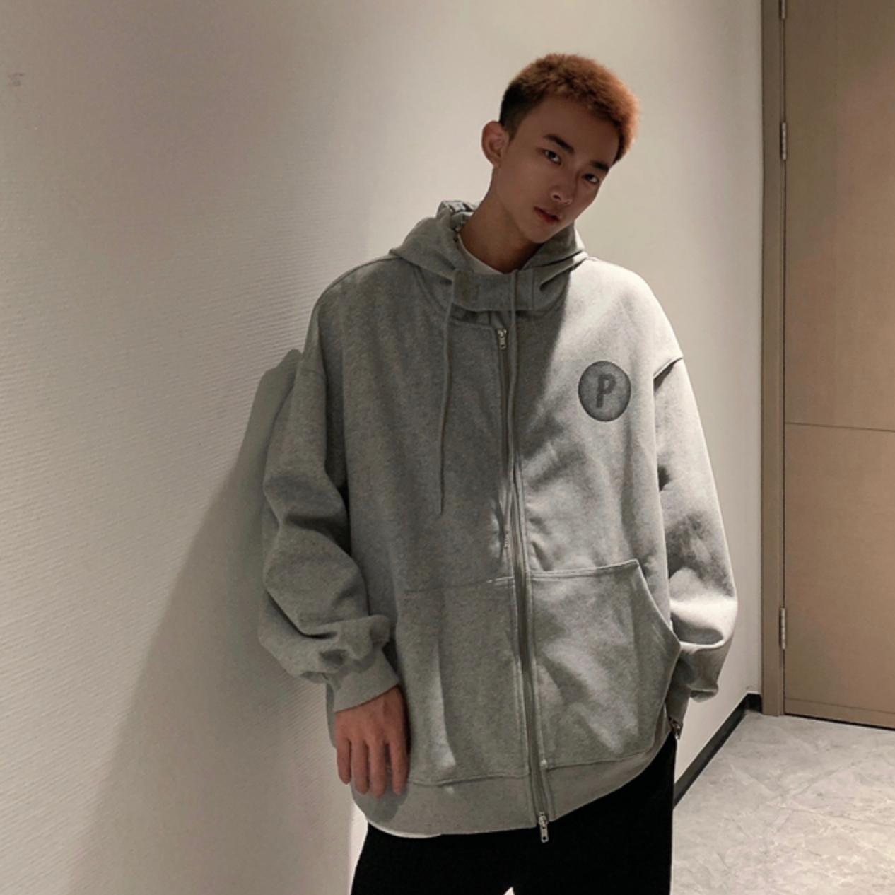 RT No. 5456 CIRCLE ZIP-UP HOODIE