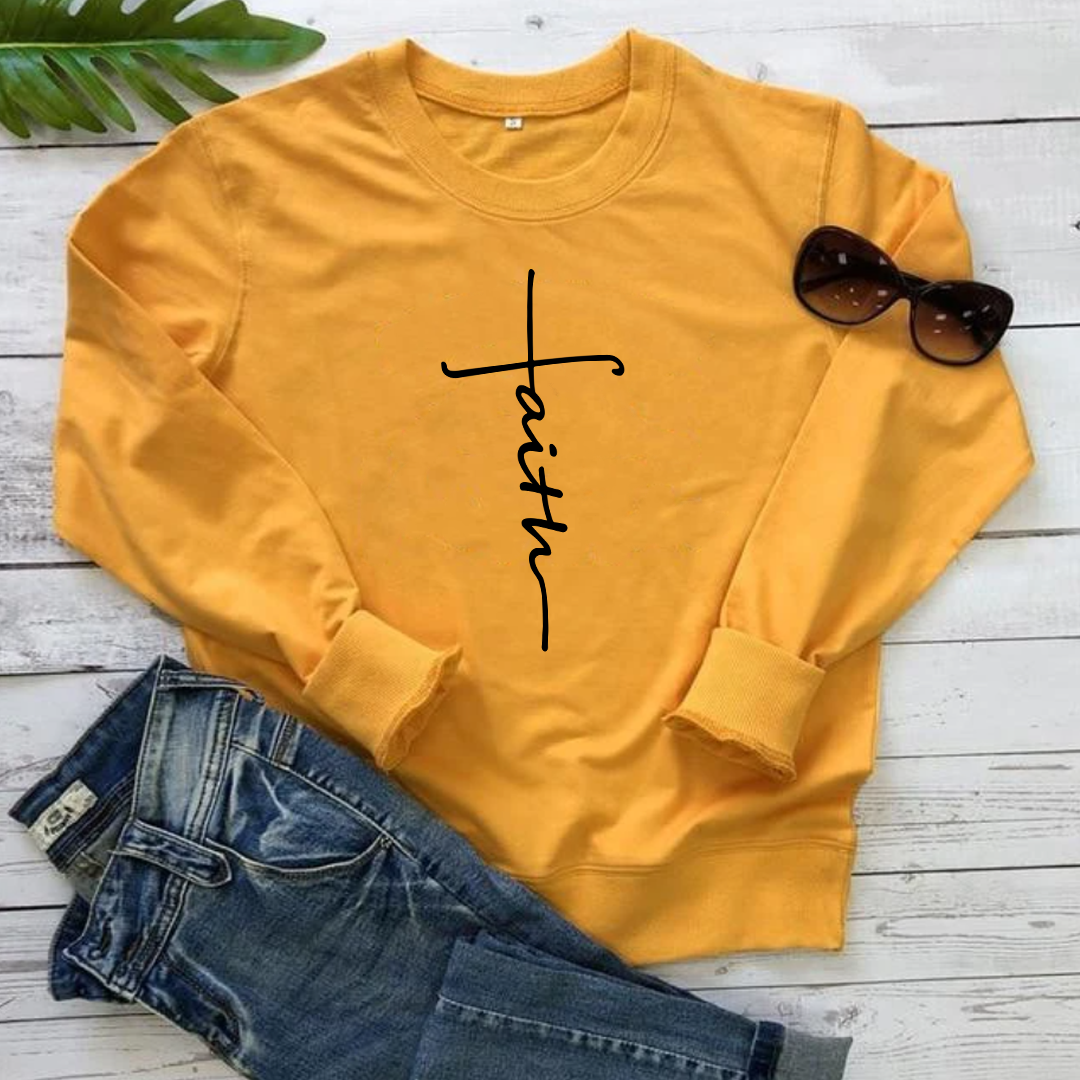 Faith Cross Sweatshirt