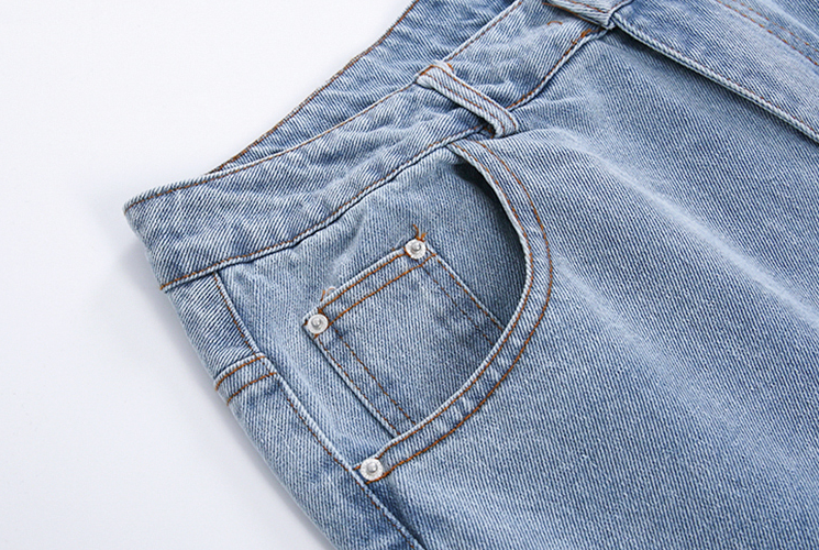 RT No. 3390 BLUE STRAIGHT DENIM JEANS