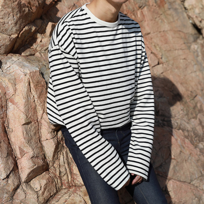 RT No. 516 STRIPED LONGSLEEVE