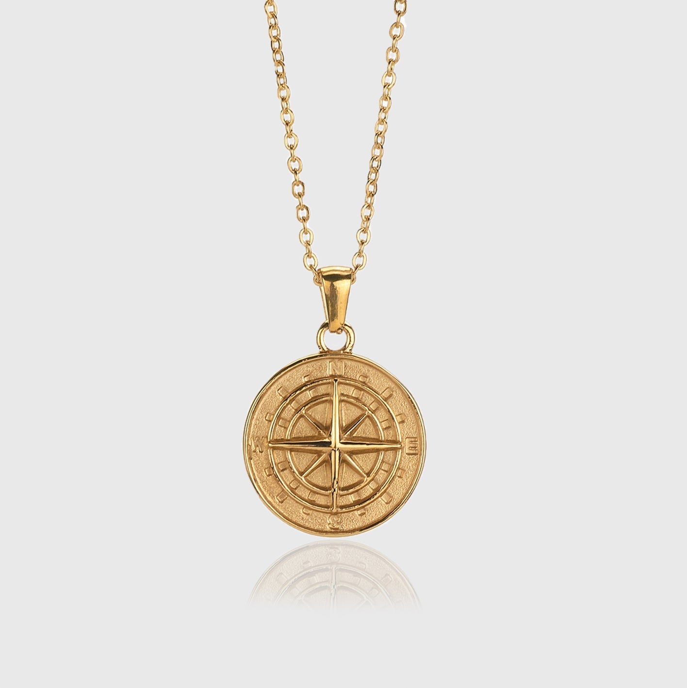 COMPASS PENDANT [GOLD]