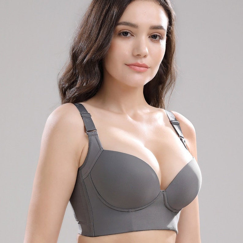 Seamless Half B Cup One-level Push Up Bra😍🔥🔥Feel Comfy, Look