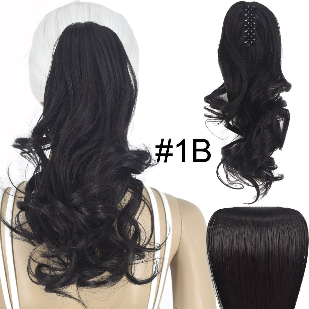 Wavy Claw Clip in Ponytail Hair Extensions