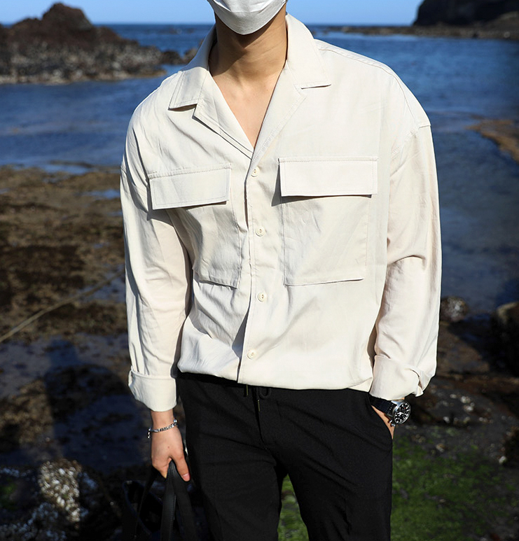 RT No. 2813 POCKET COLLAR SHIRT