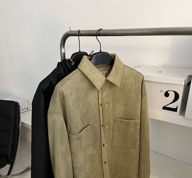 RT No. 4479 SUEDE COLLAR SHIRT JK